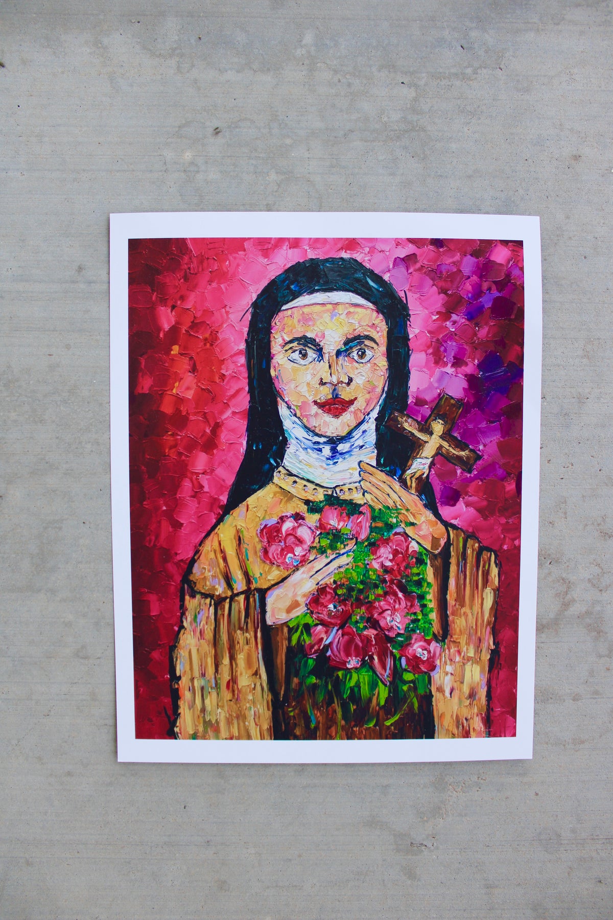 I Touch Roses (St. Therese)