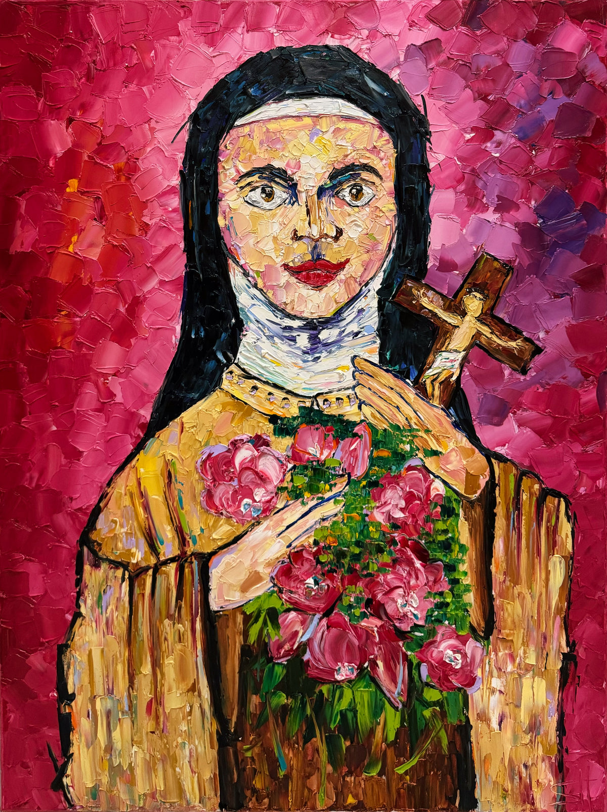 I Touch Roses (St. Therese)